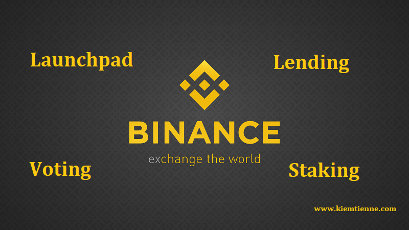 Cách sử dụng Binance Launchpad, Binance Lending, Binance Vote