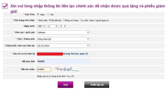 Điền thêm một số thông tin cá nhân khác - trang khảo sát kiếm tiền nhiều nhất