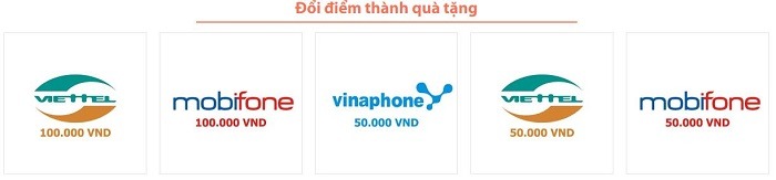 đổi điểm thành qua tặng trên voice pick