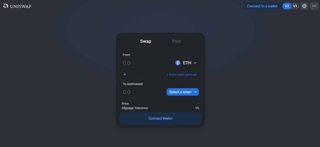 Hướng dẫn sử dụng Uniswap