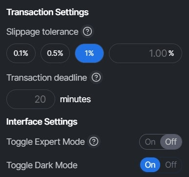 Hướng dẫn sử dụng Uniswap