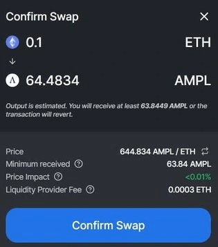 Thực hiện hoán đổi