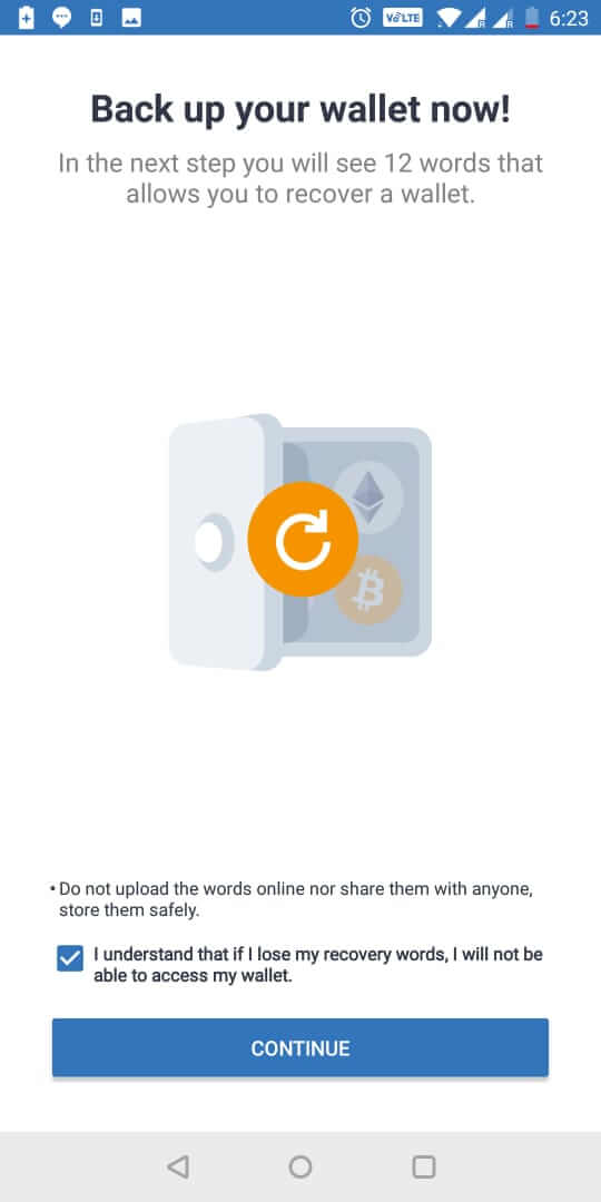 backup ví trust của bạn - hướng dẫn sử dụng Trust Wallet