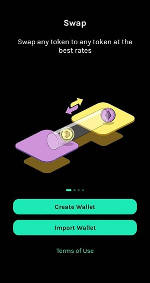 Chọn Create Wallet để tạo ví mới - Krystal App là gì? Cách sử dụng Krystal App Toàn Tập