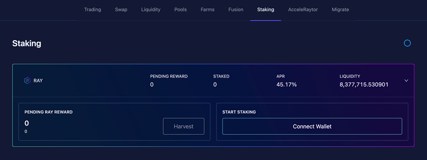 Hình 3: Ray Staking phần thưởng