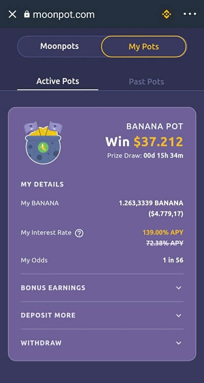 Thông tin POTS của bạn vừa nạp