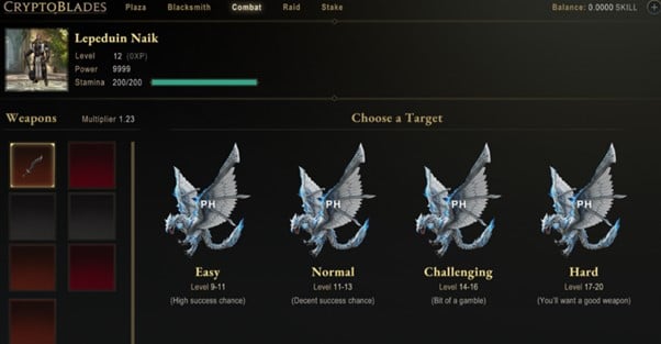 Hình 14: cryptoblades đối thủ