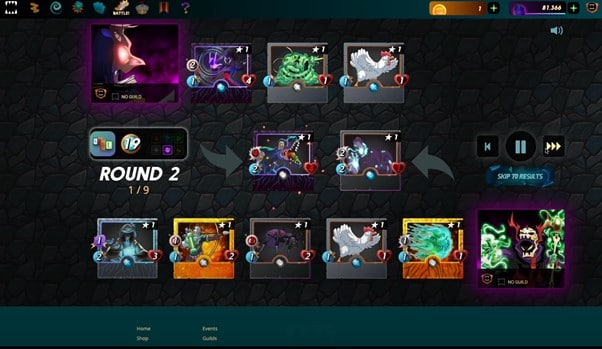 Hình 21: splinterlands duelling screen.jpg