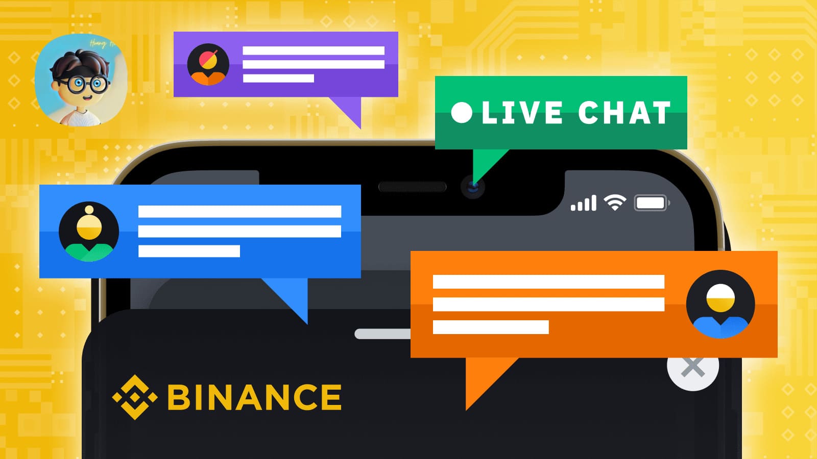 Hướng Dẫn Liên Hệ Hỗ Trợ Trực Tiếp Sàn Binance